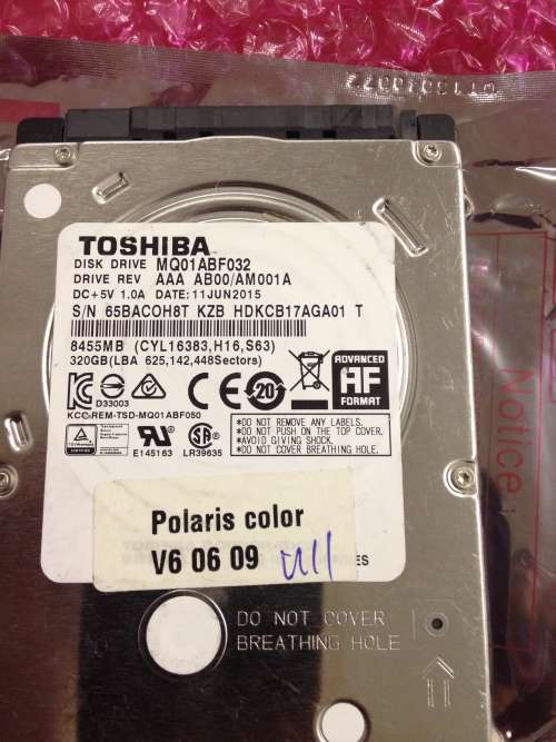 Thosiba 320 Gig Hard drive